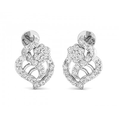 Sophia Diamond Gold Earrings